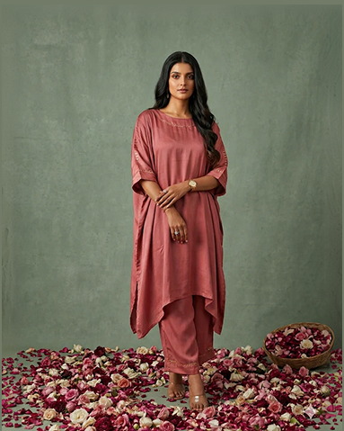 Gulal Kaftan Set