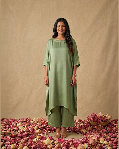 Karigari Kaftan Set